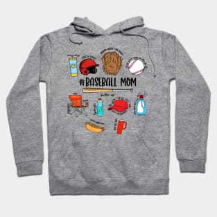 Baseball Mom Game Day Hoodie